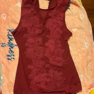 Lace detailed bodysuit